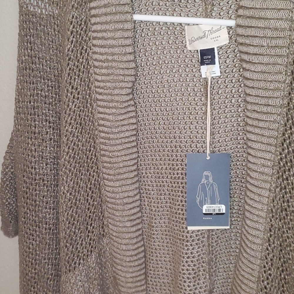 Nwt Universal thread kimono ruana cardigan - Picture 6 of 7